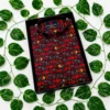 Crimson Matrix Digital Print Cotton Panjabi