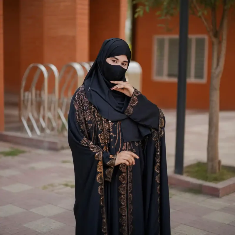 Noor-e-Persia Luxury Persian Abaya Set