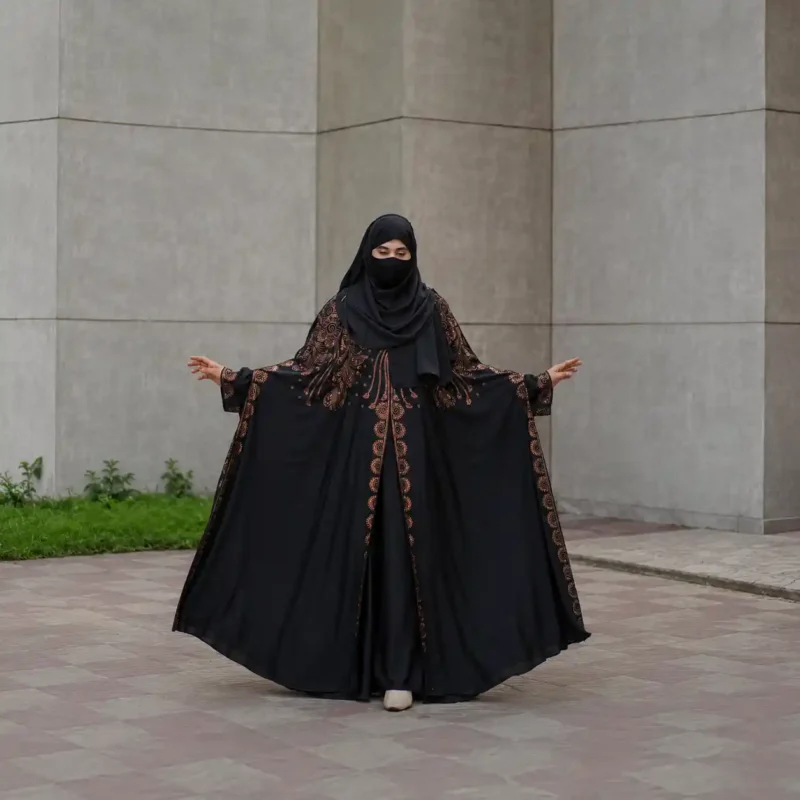 Noor-e-Persia Luxury Persian Abaya Set