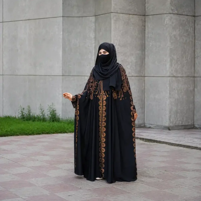 Noor-e-Persia Luxury Persian Abaya Set