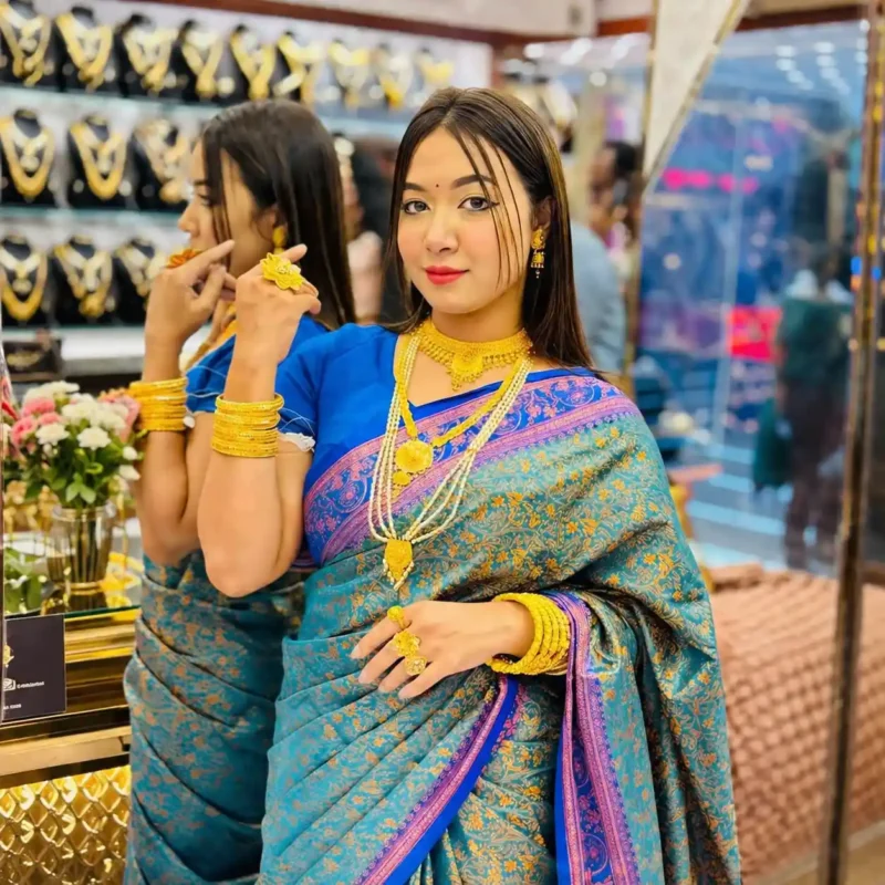 Peacock Royale Kanjivaram Katan Saree