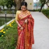 Rajkumari Gulnaar Katan Silk Saree