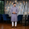 Smoky Lavender Original Pakistani Panjabi