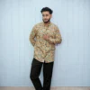 Sunset Canvas Digital Print Cotton Shirt