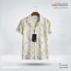 Butter Bloom Premium Cuban Collar Shirt