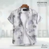 Silver Prism Digital Printed Premium Half Sleeve Shirt